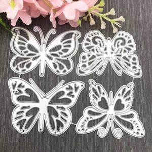 Metalls ch neider Scrap booking Craft Dies Präge ordner Scrap booking Butterfly Hear Metal Scrap booking Dies - Product Image 1