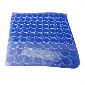 Lentille optique en verre transparent personnalisée, polie, carrée, avec revêtement anti-reflet (AR) et protection laser UV, transmission lumineuse de 95% - Product Image 1