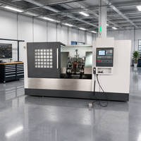Machine de fraisage d'extrémités d'arbres et de perçage central CNC 820 avec étau auto-centrant hydraulique - Système de verrouillage automatique