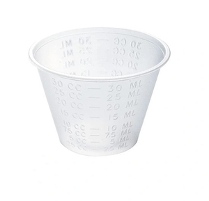 Vaso de Medicina de plástico desechable graduado para consultorios médicos, hospitales escolares, enfermeras y pastillero casero - Product Image 2