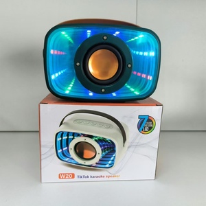 กระจกเงาไร้สายสำหรับลำโพงบลูทูธซับวูฟเฟอร์ขนาดเล็ก LED พกพาได้ดีที่สุดพร้อม TF FM รองรับไอเดียของขวัญปีใหม่ - Product Image 6