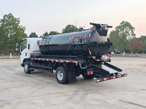 Isuzu KV100 10tons Sewage <b>Suction</b> Truck 4X2 Sewage Delivery Truck,Equipped with High Efficiency Vacuum <b>Pump</b> Septic Tanker Truck - Product Image 3
