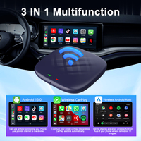 Carlinkit OEM 8G+128GB Carplay Ai Box Inalámbrico, Adaptador Inalámbrico Portátil USB para Carplay, Android 13, Compatible con Carplay iOS para YouTube