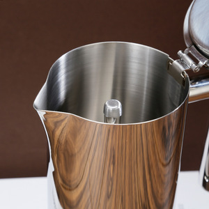 <span class=keywords><strong>Cafetière</strong></span> Moka en acier inoxydable de style italien classique, qualité 304, pour usage domestique, compatible avec les plaques à induction, modèle IHCH-26430-7 - Product Image 4