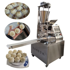 Machine automatique de fabrication de petits pains farcis pour restaurants, machine à momo, machine à dumplings, machine à baozi et xiaolongbao, en acier inoxydable de qualité alimentaire - Product Image 1