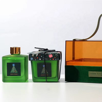 2023 Lanjo bougies de Noël en gros parfum de maison bougies parfumées sans fumée et diffuseurs de roseaux coffret cadeau