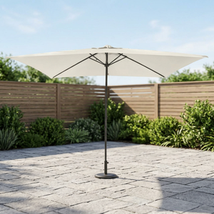 Ombrellone da Giardino Galileo Moderno Contemporaneo 3x2 Metri, Telaio in Acciaio e Alluminio, Sollevamento Manuale, per Patio, Palestra, Hotel, Spiaggia, Parco - Product Image 3