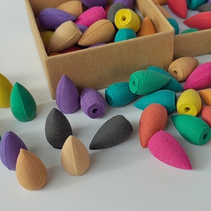 Paquete de 12 Conos de Incienso Surtidos con Aromas Naturales para Aromaterapia, Meditación, Relajación, Yoga y Uso Doméstico - Product Image 2