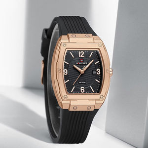 Reloj de Pulsera NAVIFORCE NF5070 para Mujer, Nuevo, con Correa de Silicona, Luminoso, Resistente al Agua, de Cuarzo, 2026 - Product Image 3