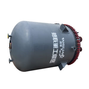 AE reaktor berlapis kaca tahan klorin tangki jaket Agitator terpeleset 3000L 4000L 5000L 6300L - Product Image 1