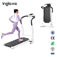 Equipo de Fitness para el Hogar, Caminadora Eléctrica Plegable, Caminadora Fácil de Usar, Máquina para Correr, Caminadora para Gimnasio en Casa