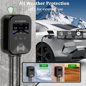 Chargeur <span class=keywords><strong>Électrique</strong></span> Portable Wi-Fi 32A Triphasé 22kW pour <span class=keywords><strong>Domicile</strong></span>, Station de <span class=keywords><strong>Recharge</strong></span> Rapide 2 Niveaux 11kW AC Type 2, 7kW 22kW pour <span class=keywords><strong>Voiture</strong></span>, Nouveau EVSE - Product Image 4