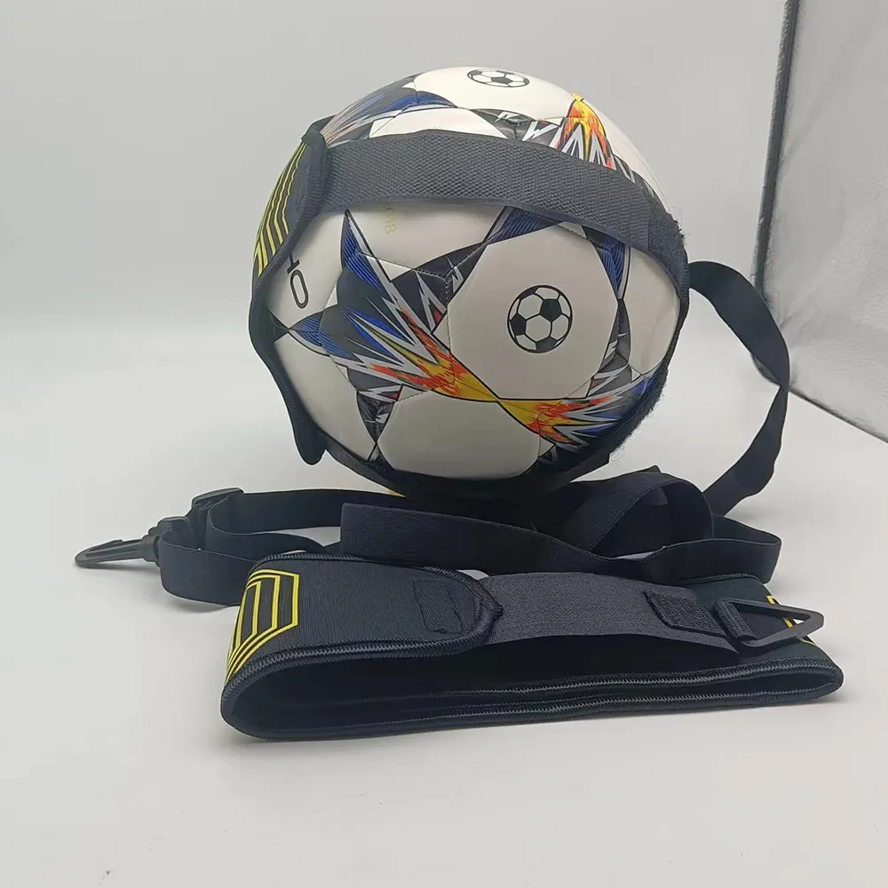 नई डिजाइन कस्टम लोगो फुटबॉल गेंद प्रशिक्षण बेल्ट समायोज्य उपकरण फुटबॉल प्रशिक्षण बेल्ट