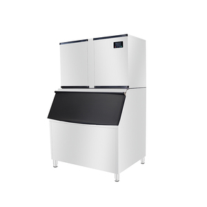 Máquina de Hielo Industrial Comercial con Compresor, Motor y Bomba, Capacidad de 480 kg, Enfriamiento por Aire/Agua, Larga Vida Útil - Product Image 1