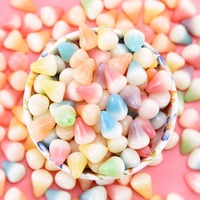 Fabrieksdirect knapperige schilvormige zachte gummy snoepjes met echt fruit sap OEM Private Label groothandel exporteur