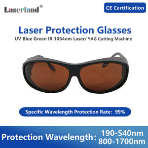 190nm-540nm800nm-1700nmタトゥー眉毛洗濯機OD5OD6CE認定レーザー保護メガネアイウェア - Product Image 2