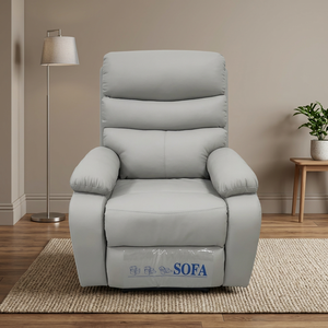 Modern PU Leather <b>Recliner</b> Chair Manual Living Room Furniture Solid Back Leisure Chair Contemporary Design - Product Image 3