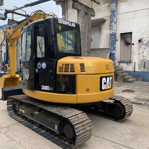 Excavadora de cadenas CAT308D de 8 toneladas, de segunda mano, en buen estado, calidad original japonesa, excavadora confiable en venta, pocas horas de uso. - Product Image 1