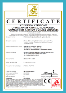 Robot công nghiệp cộng tác chất lượng cao Fairino3, Robot pha cà phê, Linh kiện động cơ cốt lõi PLC, tải trọng 3kg, màn hình điều khiển 10.1 inch - Product Image 6