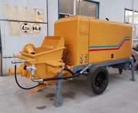 Pompe à béton projeté humide MINLE SPB avec moteur YUCHAI, machine à béton projeté verticale de 30 m, taux de rebond de 10 % pour la protection des pentes