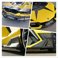 Kit de Conversión Completo de Fibra de Carbono Estilo MSY para Lamborghini Revuelto 2023+, Alerón Delantero, Faldones Laterales, Difusor Trasero, Alerón