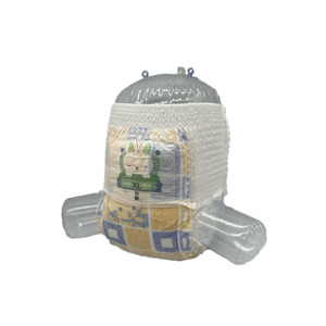 Couche jetable super respirante OEM pantalon de traction pour bébé couche anti-fuite 3D de qualité supérieure couche-culotte ultra mince pour bébé - Product Image 1