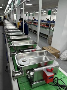 Picadora de carne eléctrica modelo RY de alta calidad para procesar carne fresca y congelada - Product Image 5