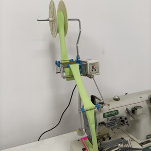 三色自動テープフィーダーTFU16-3Sミシン用弾性テープ供給計量装置70mm送り幅衣料品用 - Product Image 3