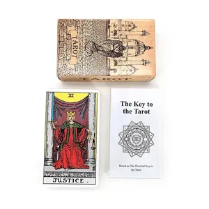 Barajas de Tarot personalizadas que imprimen cartas de oráculo Cartas del Tarot en español Cartas del Tarot con guía - Product Image 2