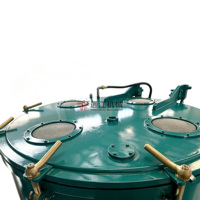 Centrifugeuse à décharge supérieure anti-explosion personnalisable pour le traitement des matériaux dangereux