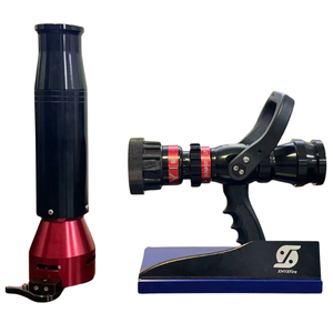Buse à incendie de qualité supérieure 475 LPM, raccord BS, multifonctionnelle, poignée pistolet réglable, pour lutte contre l'incendie - Product Image 1