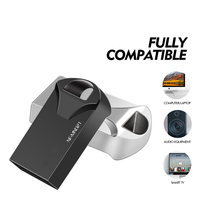 Diska Lepas USB Logam Super Mini, Flash Disk 16GB Rode 64GB 8GB 32GB, Stik Memori Portabel