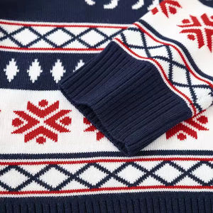 Pulls tricotés chauds en polyester/coton à manches longues pour l'automne et l'hiver, motifs animaux populaires, pour garçons et filles - Product Image 5