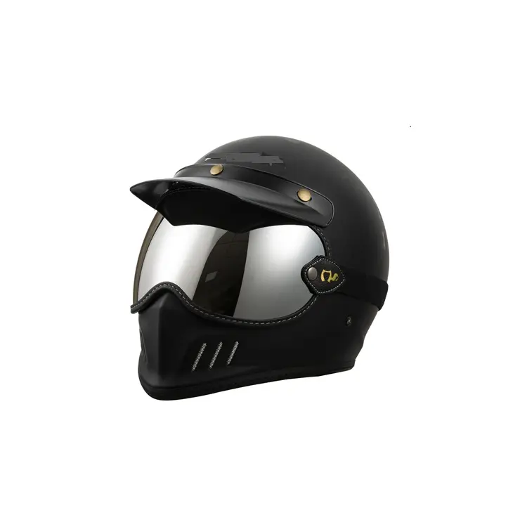 Gratis Pengiriman Kacamata Helm Retro untuk SHOEI EX Zero Wajah Penuh Kacamata Empat Musim Visor Helm Sepeda Motor