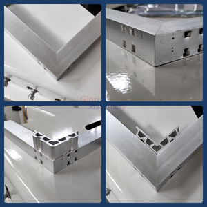 Mesin Pres Sudut Aluminium, Mesin Pembentuk Profil Aluminium untuk Jendela, Mesin Penjepit dan Pembentuk Profil Pintu, Konektor Hidrolik untuk Perakitan Pintu - Product Image 6