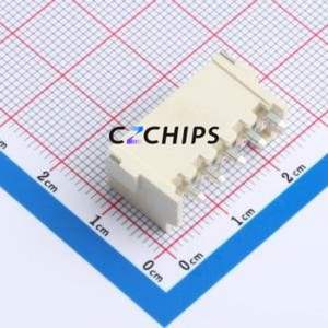 WAFER-VH396W-5A Wire-to-Board Pin Header SMD,P=3.96mm,Horizontal Mount Connector 1x5P 3.96mm Horizontal Mount VH - Product Image 2