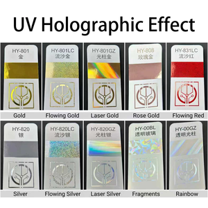 Autocollants de transfert DTF holographiques UV personnalisés, effet laser arc-en-ciel 3D pour gobelets de 16 oz, tasses en verre, qualité supérieure, lavables, durables - Product Image 5