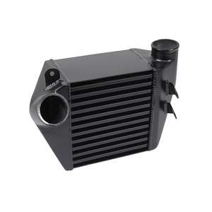 Radiateur Intercooler en Aluminium pour Voiture VW Volkswagen <span class=keywords><strong>Golf</strong></span> MK4 GTI Jetta 1.8T 2002-2005, Style Tube et Ailettes, Admission d'Air Froid - Product Image 1