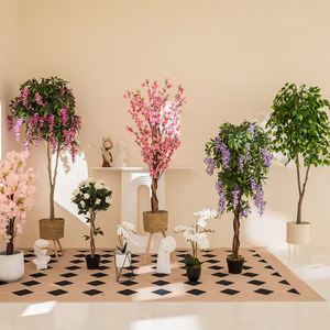 Árboles de Flores de Cerezo Artificiales de Estilo Tradicional, Color Rosa, Aspecto Natural, 120 cm, para Año Nuevo, Citas, Otras Ocasiones, Hogar, Airbnb, Oficina - Product Image 4