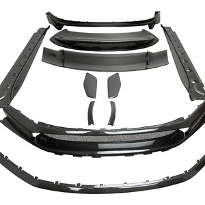ชุดแต่งคาร์บอนไฟเบอร์แบบแห้งสไตล์ OEM สำหรับ Porsche Carrera 911 GT3 ปี 2022-2024 ประกอบด้วยดิฟฟิวเซอร์ สเกิร์ตข้าง กันชน และสปอยเลอร์ - Product Image 1