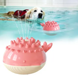 热卖狗互动玩具宠物狗游泳池玩具狗牙清洁咀嚼玩具宠物新发明