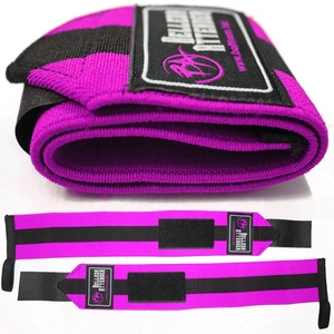 Custom Print Breathable <b>Wrist</b> Wraps for CrossFit Workout Training Gym Fitness Color Branded for <b>Weight</b> Lifting - Product Image 1