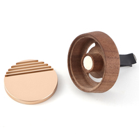 Diffuseur de parfum rond en alliage d'aluminium - Modèle personnalisé de luxe - Désodorisant longue durée pour voiture à l'huile essentielle