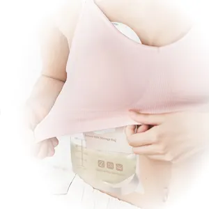 ZRX-0205 breast feeding hands-free wearable extractor breast milk machine milk bag breast pump