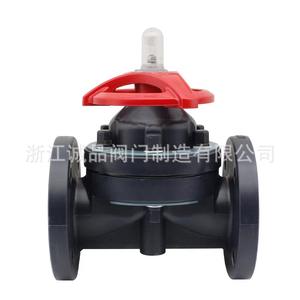 วาล์วไดอะแฟรมแบบหน้าแปลน 16 นิ้ว รุ่น G41F-10 ทนอุณหภูมิสูง วัสดุ UPVC PVC FEPP ระบบควบคุมด้วยลม/โซลินอยด์/ไพล็อต รองรับ OEM - Product Image 2