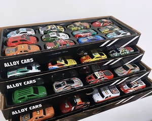 Mini-Rückzieh-Spielzeugautos aus Legierung, Container-Geschenkset, Streckenaufbewahrung, Fahrzeug-Spielset, Familienspaß, Kindergeburtstag-Gastgeschenke - Product Image 6
