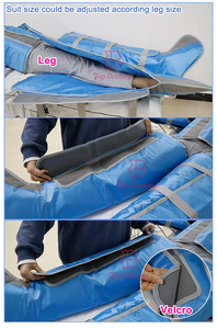 ओवरलैपिंग 16 एयर बैग लिम्फैटिक ड्रेनेज लेग मालिश वायु संपीड़न वसूली प्रीटोथेरेपी प्रीटोरैपिया स्पा मशीन - Product Image 4