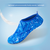 Sepatu Air Aqua Neoprene uniseks, antiselip tahan air cepat kering ringan musim panas pantai berenang menyelam ujung jari tertutup bernapas