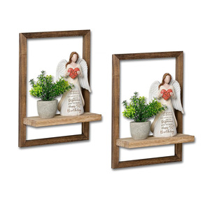 <b>Wall</b>-<b>mounted</b> Storage Rack Rectangle 1 Layer Durable Multipurpose Kitchen Living Room Floating <b>Shelf</b> - Product Image 5
