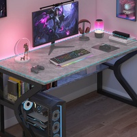 Meubles de maison bureau d'ordinateur table de jeu vente en gros de meubles de bureau modernes de haute qualité cadre en métal bureau pour chambre à coucher